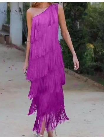 Anne | One-Shoulder Dress