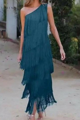 Anne | One-Shoulder Dress