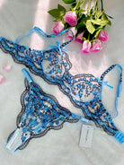 Blossom Delights Embroidery Lingerie Set - Lumina Vancouver