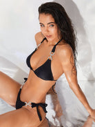 Crystal Decoration Bikini Set