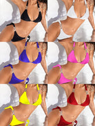 Crystal Decoration Bikini Set