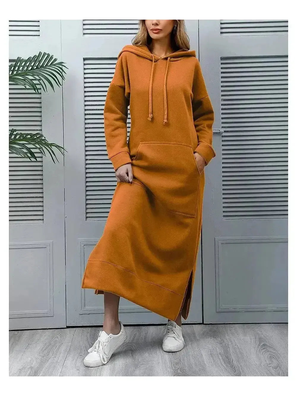 Elisa | Hooded Dress