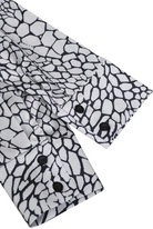 Luna | Satin Snake Printed Blouse - Lumina Vancouver - Lumina Vancouver