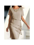 Becci | Elegant Dress with Tummy-Flattering Design