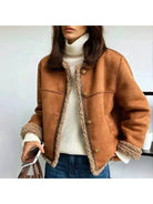 Evelyn™ | Luxurious Genuine Sheepskin Jacket