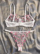 Juliet | Floral Lingerie set