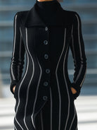 Elena | Knit Maxi Coat - Lumina Vancouver - Lumina Vancouver