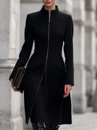 Elena | Tailored Zip-Up Coat - Lumina Vancouver - Lumina Vancouver