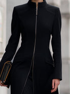 Elena | Tailored Zip-Up Coat - Lumina Vancouver - Lumina Vancouver