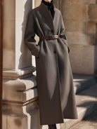 Aurora | Belted Wool Overcoat - Lumina Vancouver - Lumina Vancouver