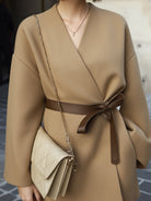 Elena | Belted Short Coat - Lumina Vancouver - Lumina Vancouver