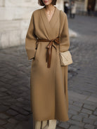 Elena | Kimono-Style Coat with Belt - Lumina Vancouver - Lumina Vancouver