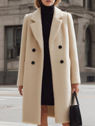 Elena | Textured Wool Coat - Lumina Vancouver - Lumina Vancouver