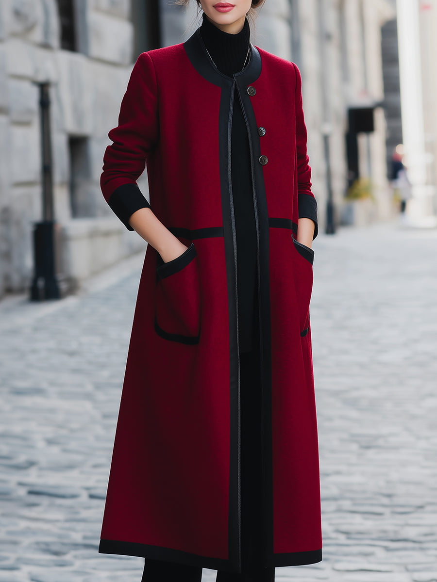 Elena | Functional Pockets Wool Coat - Lumina Vancouver - Lumina Vancouver