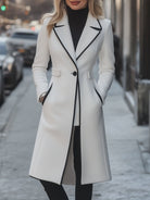 Chic | Long White Coat - Lumina Vancouver - Lumina Vancouver