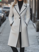 Chic | Long White Coat - Lumina Vancouver - Lumina Vancouver