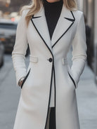 Chic | Long White Coat - Lumina Vancouver - Lumina Vancouver