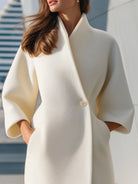 Elena | Oversized Wool-Blend Coat with Belt - Lumina Vancouver - Lumina Vancouver