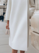 Elena | Wool-Blend Coat with Button Detail - Lumina Vancouver - Lumina Vancouver