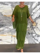 Caroline - Loose Round Neck Dress