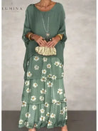 Caroline - Loose Round Neck Dress