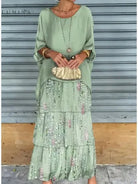 Caroline - Loose Round Neck Dress