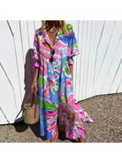 Demi Colourful Boho Maxi-Dress