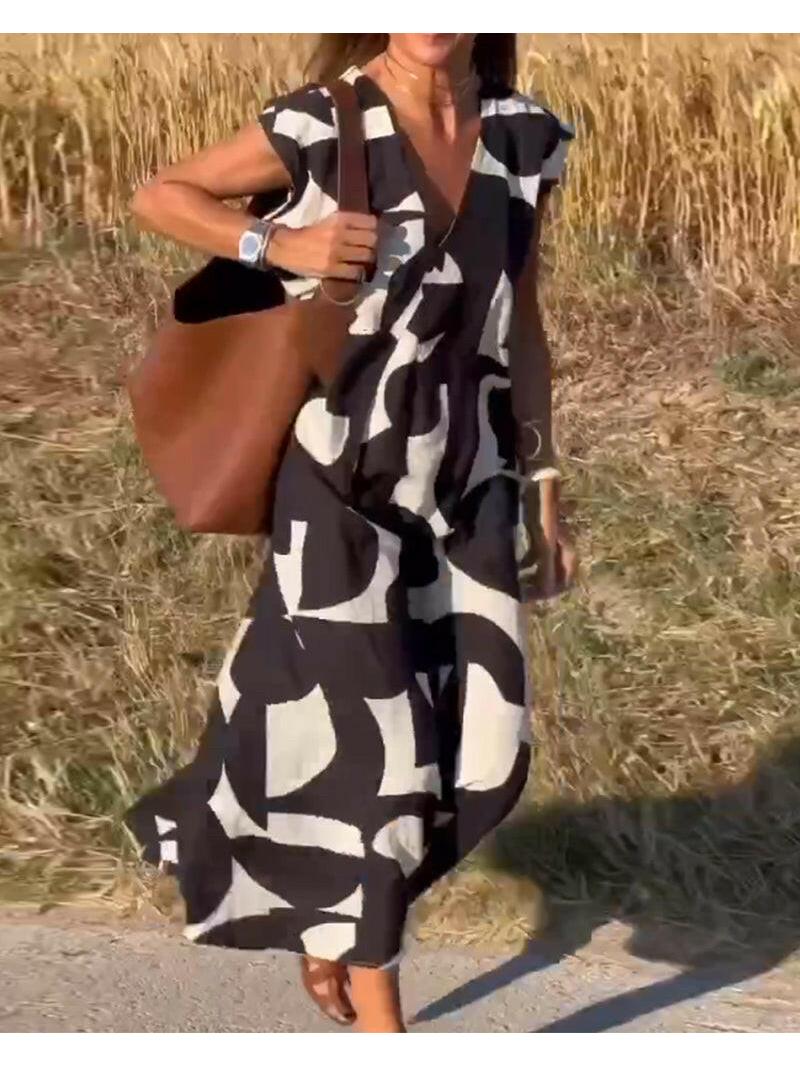 Alvina™ - Relaxed Abstract Dress