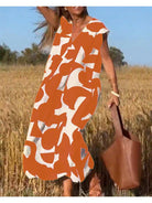 Alvina™ - Relaxed Abstract Dress