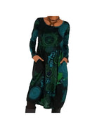 Nerina™ - Artistic Printed Dress