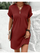 LISA™ - V-neck Spring Dress