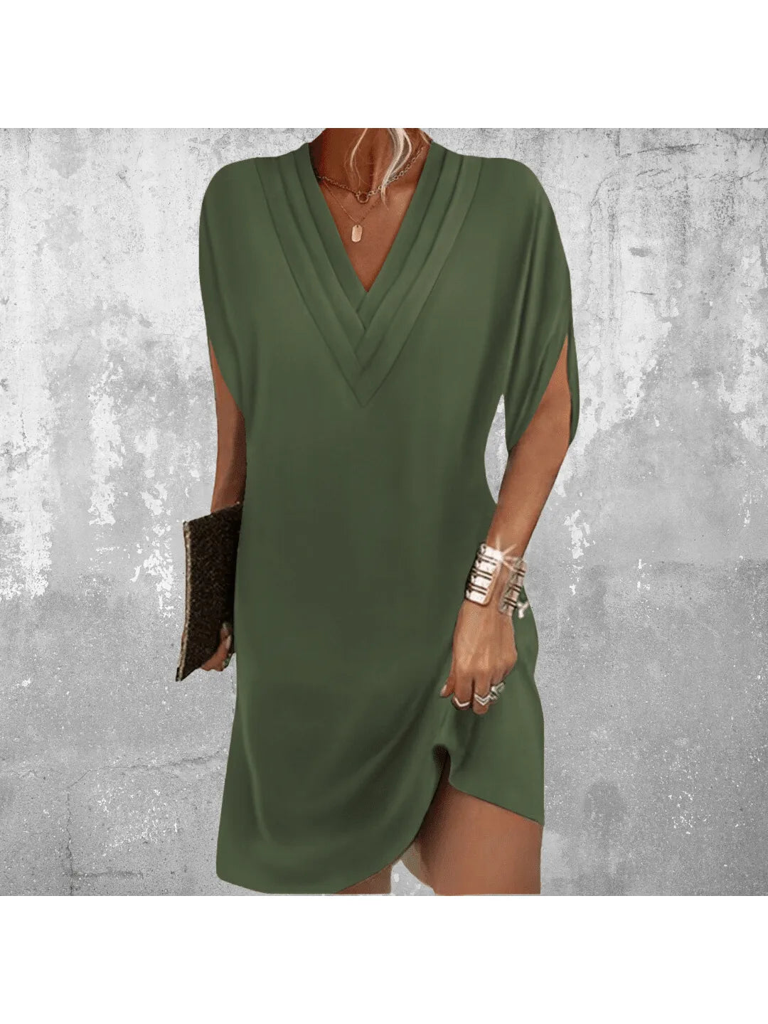 Amelia™ - Elegant Tummy Covering Dress