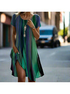 Jamie™ - Casual Boho Gradient Dress