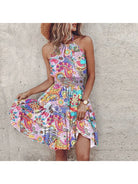 Angela™ - Chic Halter Dress