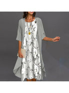 Viane™ - Elegant Printed Dress