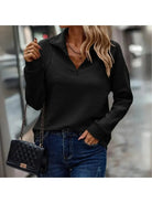 Dylisa - Elegant Zip Sweater