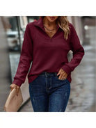 Dylisa - Elegant Zip Sweater