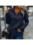 Dylisa - Elegant Zip Sweater