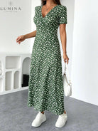 Lucia - The Elegant Floral Knit Dress
