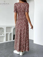 Lucia - The Elegant Floral Knit Dress
