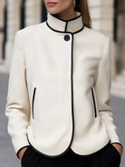 Elena | High Neck Jacket - Lumina Vancouver - Lumina Vancouver