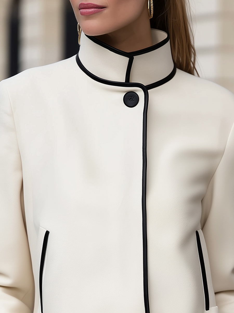 Elena | High Neck Jacket - Lumina Vancouver - Lumina Vancouver