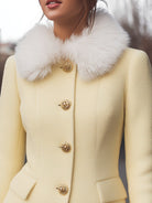 Elena | Jacket with Faux Fur Trims - Lumina Vancouver - Lumina Vancouver