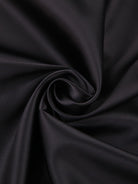 Women's Mini Dress - Fitted Silhouette - Long Sleeve Open Back Tie Detail - Elegant Satin by Lumina Vancouver