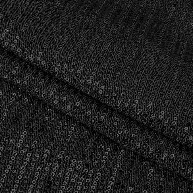 Women's Sequin Mini Dress - Long Sleeve - Relaxed Fit - Asymmetrical Party Wear by Lumina Vancouver