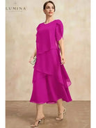 Celestia – Classic Chiffon Dress