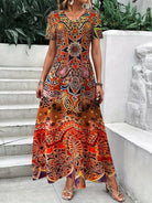 Daisy - Vintage V-Neck Dress