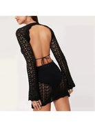 Stunning Flower-Patterned Cover Up Dress