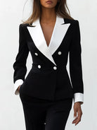 Camille | Monochrome Tailored Pant Suit - Lumina Vancouver - Lumina Vancouver