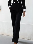 Camille | Monochrome Tailored Pant Suit - Lumina Vancouver - Lumina Vancouver